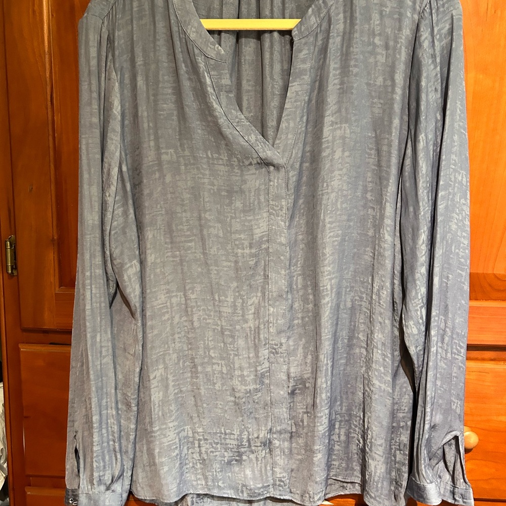 Elegant Gray Women's Top